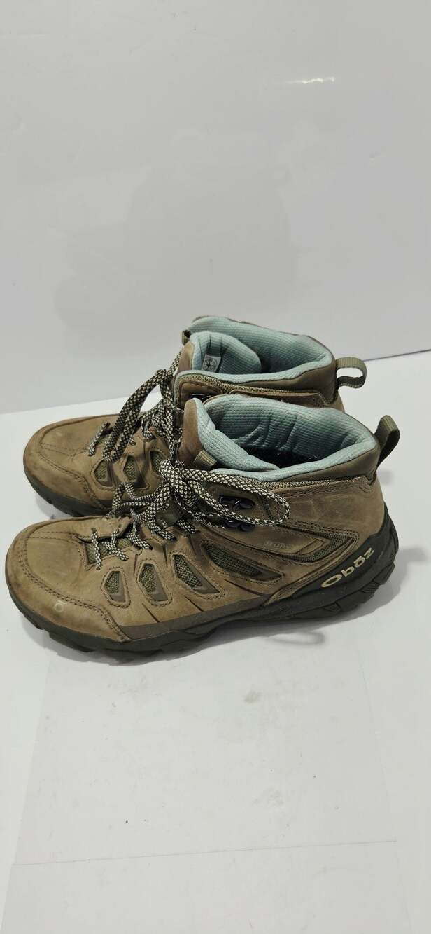 Oboz Women's Sawtooth Mid B-DRY Waterproof Hiking Boots Rockfall Size 8.5
